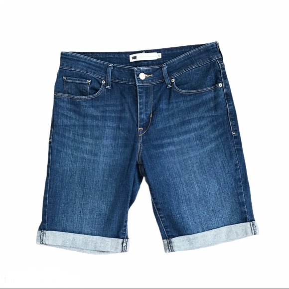 Levi's Pants - Levi’s Cuffed Denim Shorts
